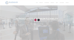 Desktop Screenshot of elenium.com