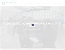 Tablet Screenshot of elenium.com